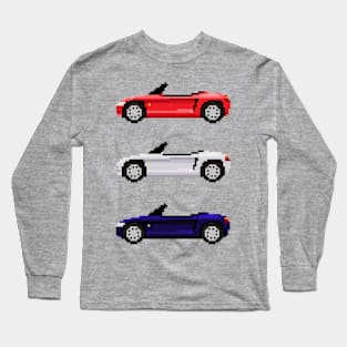 Honda Beat Pixelart Long Sleeve T-Shirt